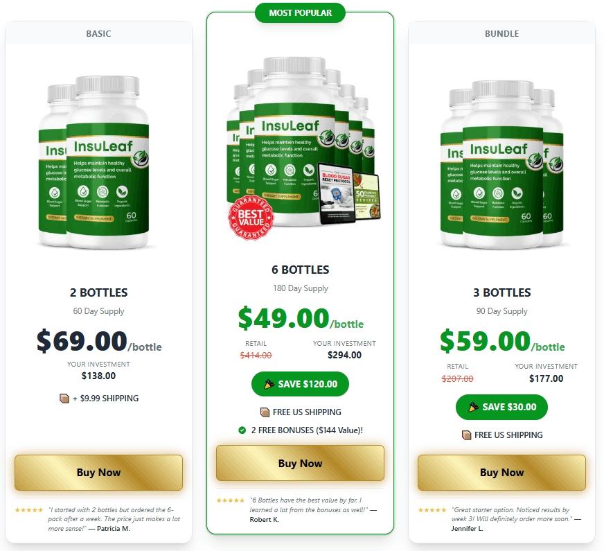 insuleaf discounted offer